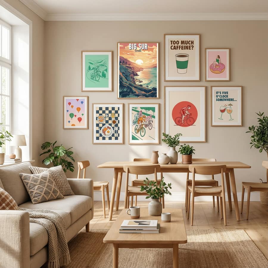 Big Sur Poster by Thomas Chedeville in Define Your Sanctuary gallery wall