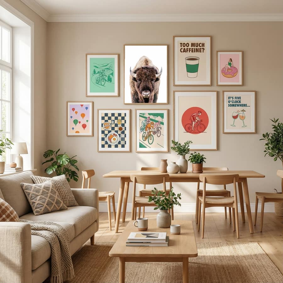 Bison Poster – plakat og kunsttryk