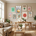 Black gold mid sun Poster – poster and art print