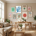 Blue Coral Poster – plakat og kunsttryk