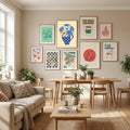 Blue Flowers Poster – poster och konsttryck