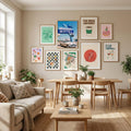 Blue Swallow Motel Poster by Bethany Young in Define Your Sanctuary gallery wall