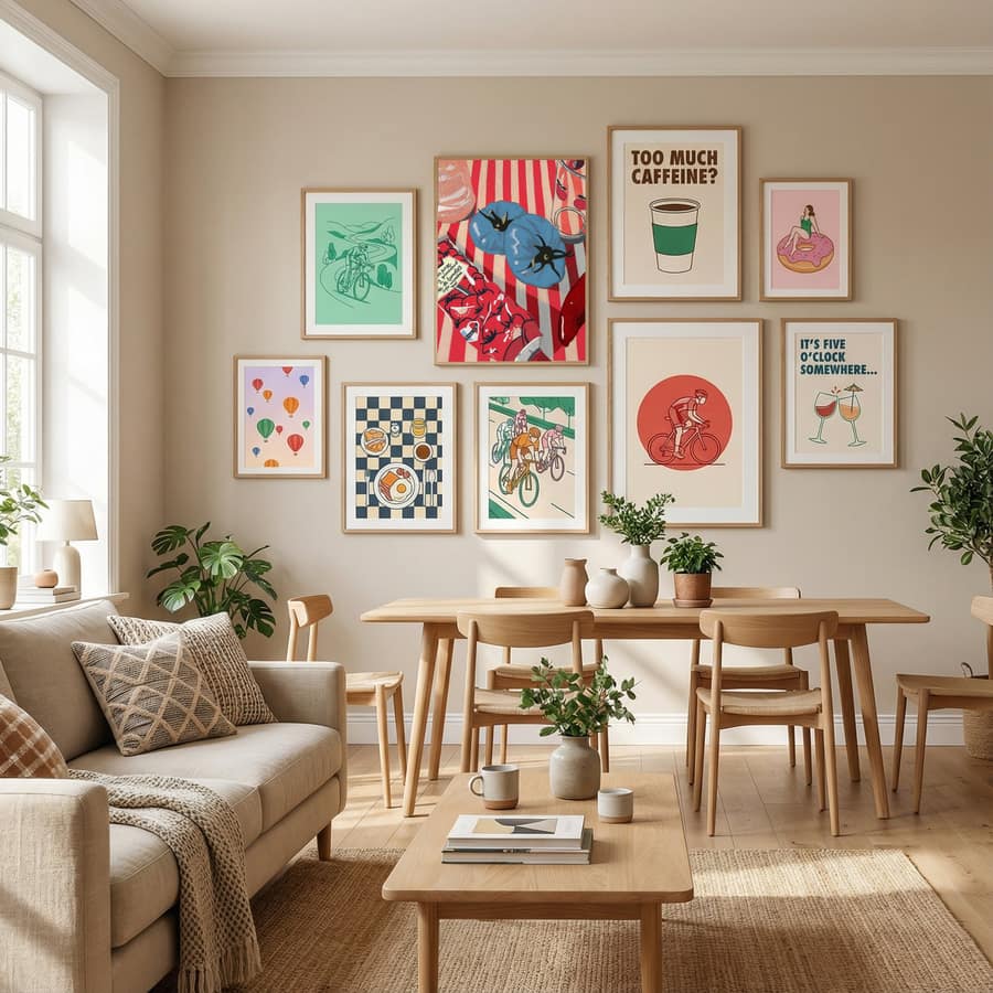 Plakat Blue Tomatoes – plakat i druk artystyczny