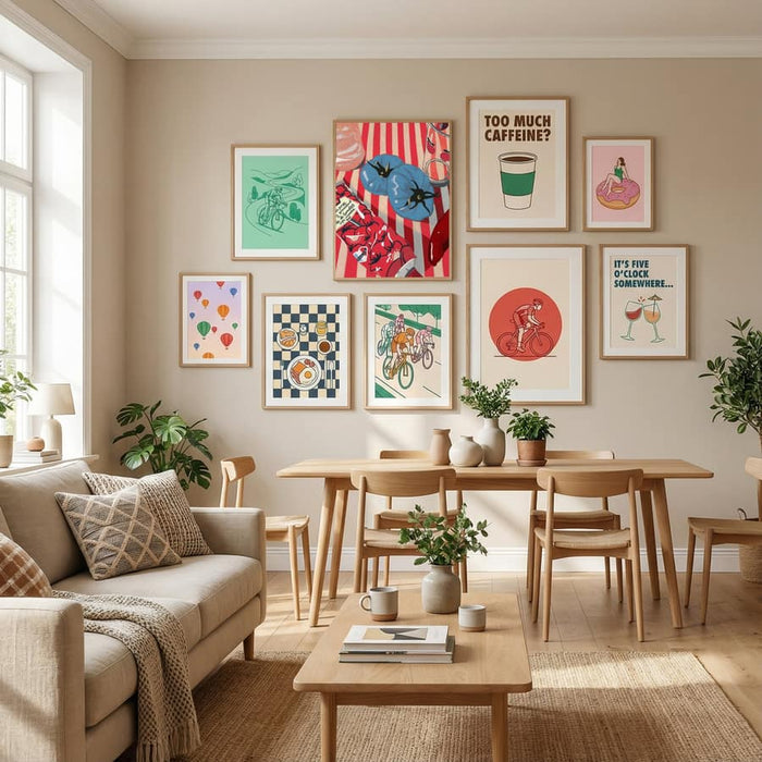 Plakat Blue Tomatoes – plakat i druk artystyczny