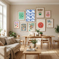Blueshellpattern Poster – Poster und Kunstdruck