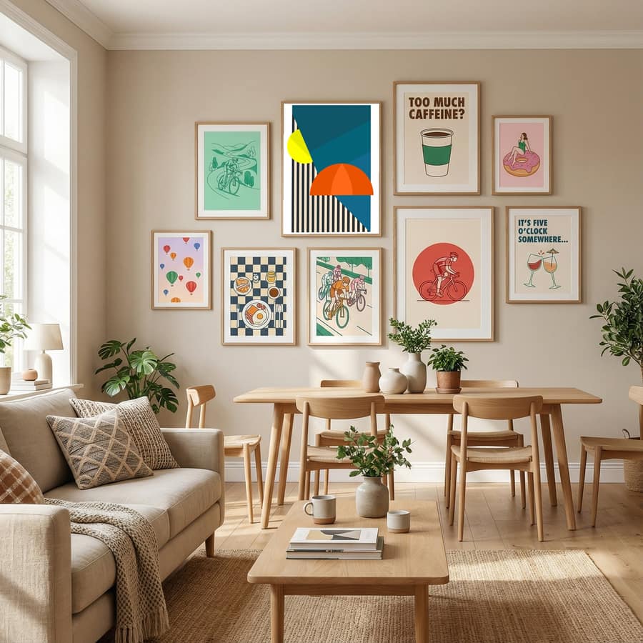 British Weather -juliste – juliste ja taidepainatus