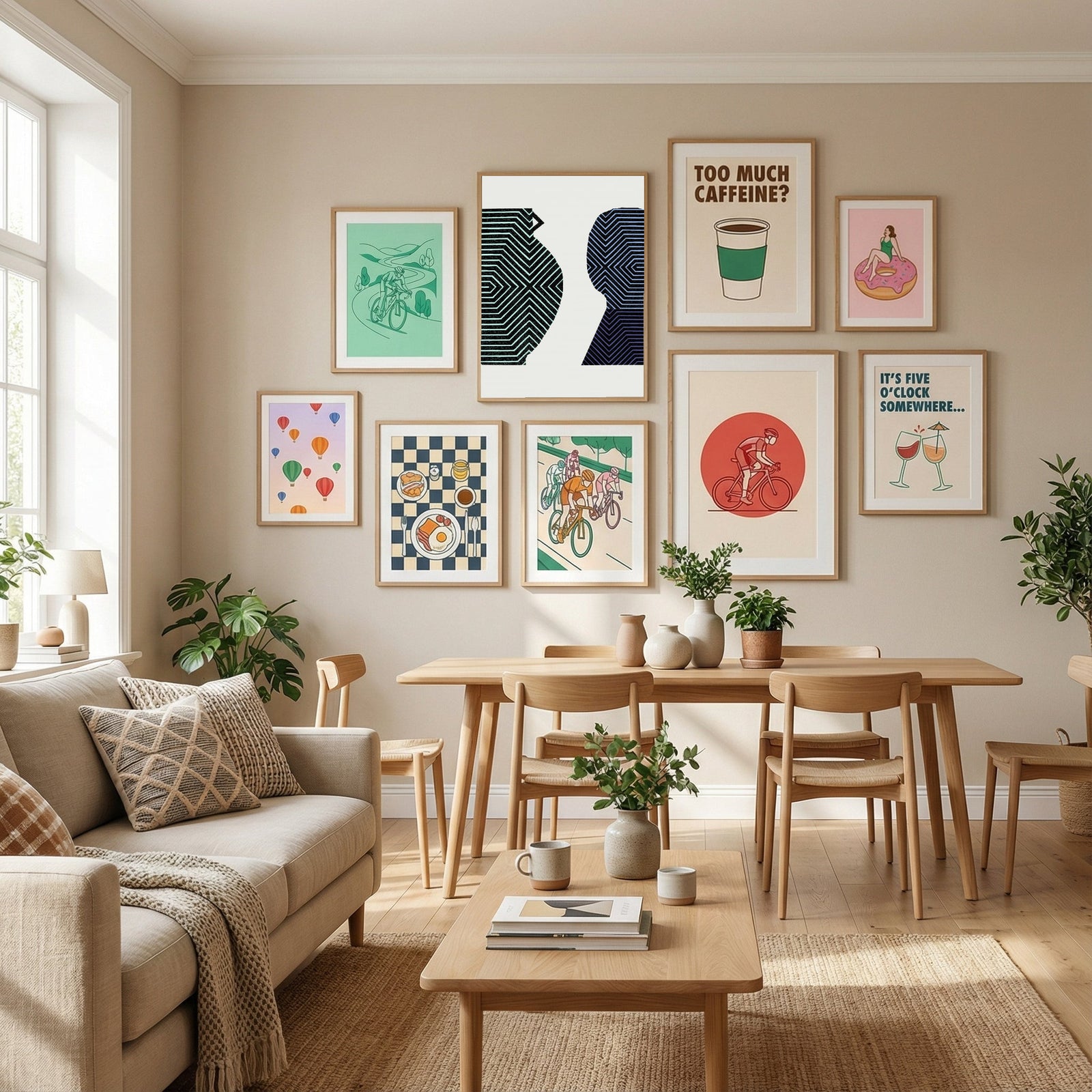 Celestial Garden IV. Poster by Paulina Vårregn in Define Your Sanctuary gallery wall
