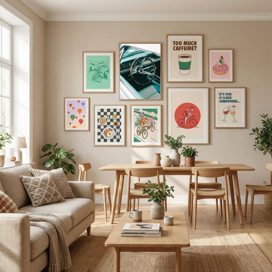 Classic Car VII Poster by Bethany Young in Define Your Sanctuary gallery wall