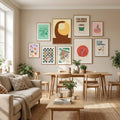 Color Shapes 0003 Poster by Dina Dankers in Define Your Sanctuary gallery wall