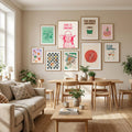 Cool it Cowboy Pink Poster by Tara Royle in Define Your Sanctuary gallery wall