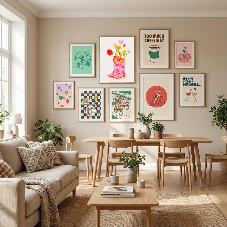 Cowgirl Boots Poster by Baroo Bloom in Define Your Sanctuary gallery wall