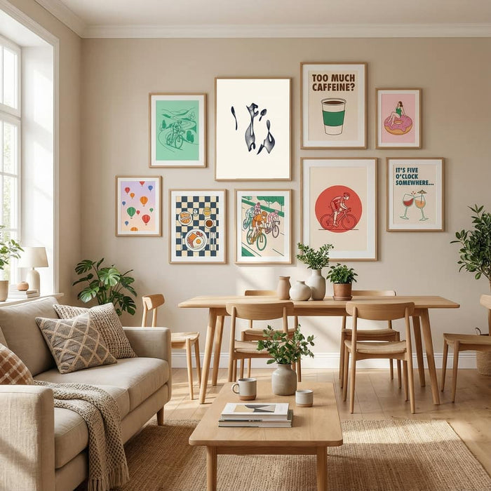 Dancing Torus Poster – plakat og kunsttryk