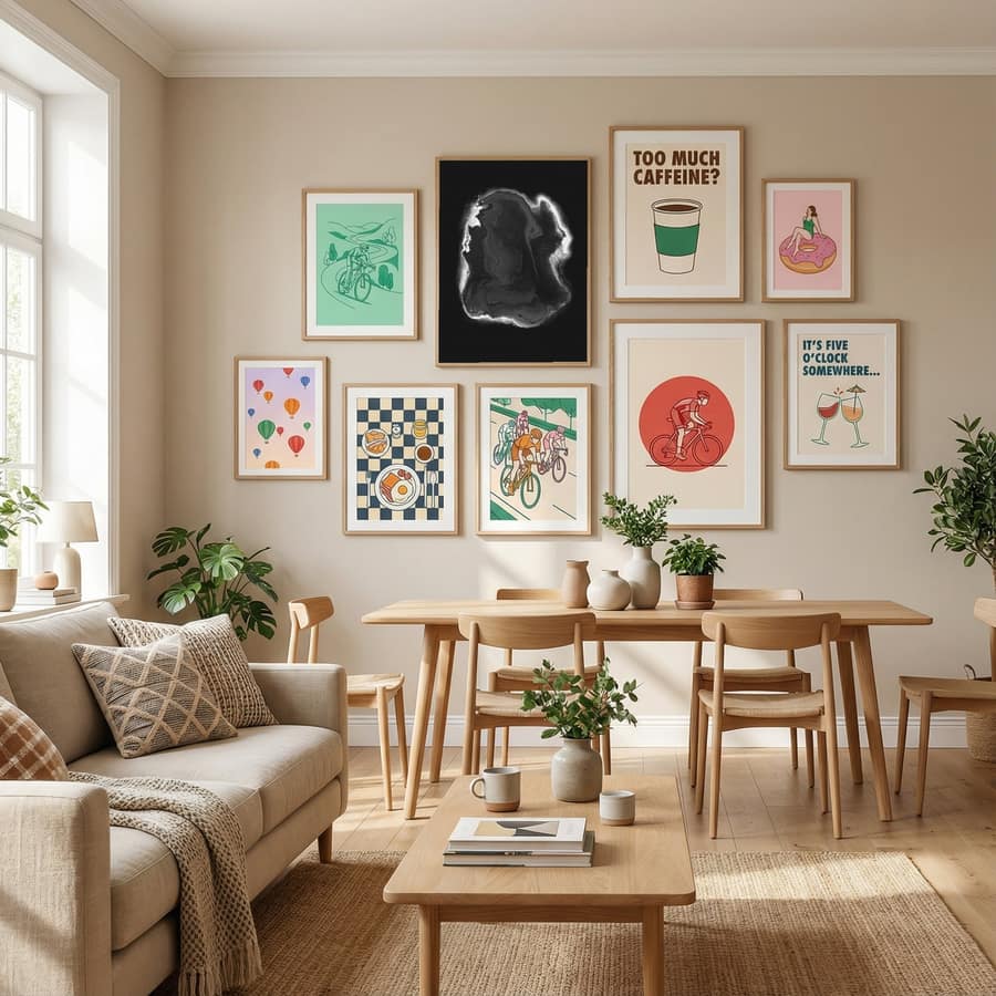 Data Points III Poster – poster and art print