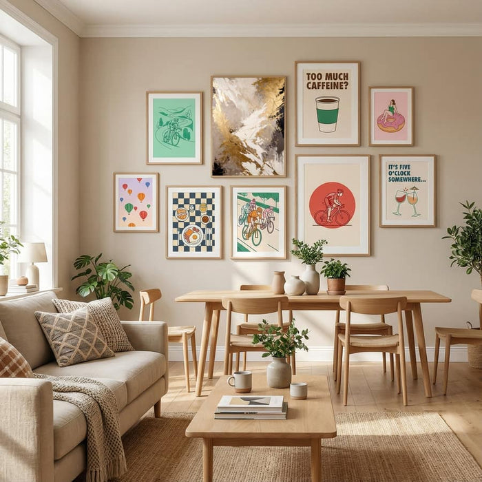 Plakat Elegant Chaos – plakat i druk artystyczny