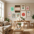 Póster Euphoria - Brown and White – póster e impresión artística