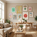 Fabric Pattern Collage No.4 Poster by The Miuus Studio in Define Your Sanctuary gallery wall