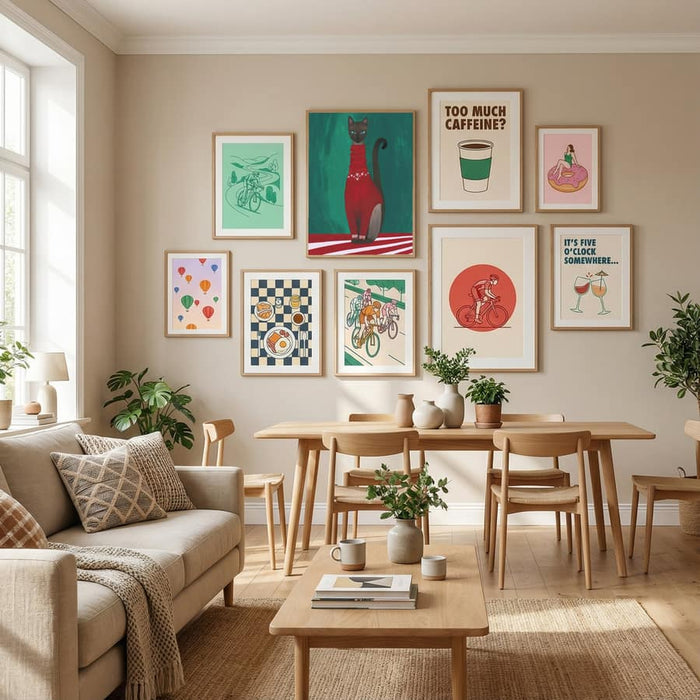 Festive and fabulous Poster – poster and art print