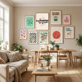 Fish In Geometrics Nº2 Poster – plakat og kunsttryk