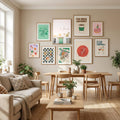 Flamingos In Palm Springs Poster – poster och konsttryck