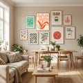 Flowers Composition 1 Poster by Nktn in Define Your Sanctuary gallery wall