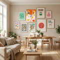Friendly Colors Hilma 5 Poster by Ana Rut Bre in Define Your Sanctuary gallery wall