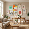 Friendly Colors1 Poster by Ana Rut Bre in Define Your Sanctuary gallery wall