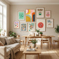 Friendly Colors2 Poster by Ana Rut Bre in Define Your Sanctuary gallery wall