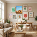 Ghost Ranch Sunset Poster – plakat og kunsttryk