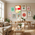 Ginkgo Leaves In Color I Poster by Janel Bragg in Define Your Sanctuary gallery wall