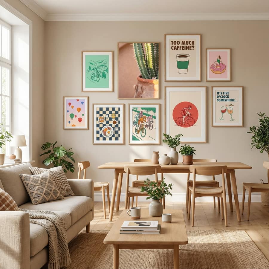 Green On Orange | Marrakech Travel Photography Poster by Raisa Zwart in Define Your Sanctuary gallery wall
