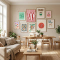 Heart in Stripes Poster – poster and art print