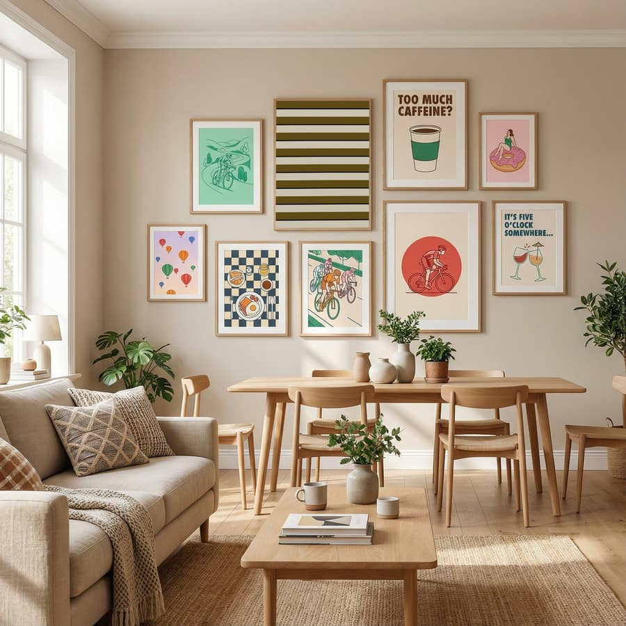 Poster Horizontal stripes – poster e stampa artistica