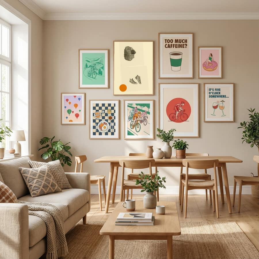 Huvudfoting Poster – poster en kunstdruk