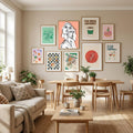 Imaginations (Peach) Poster – plakat og kunsttryk