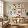 Joyful Forms No.1 Poster by cartissi in Define Your Sanctuary gallery wall