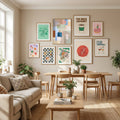 Kaleidoscope-1 Poster by Sally Ann Moss in Define Your Sanctuary gallery wall