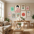 Lady in jumper Poster – poster and art print