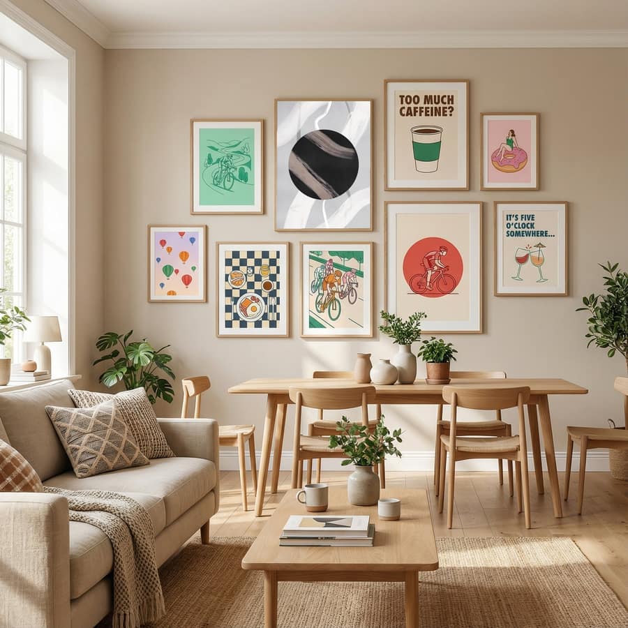Affiche Lines and Shapes 8 – affiche et impression d’art
