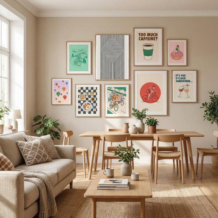 Mexican Pattern Poster – plakat og kunsttryk