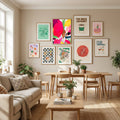 Modern Botanical Poster by Uma Gokhale in Define Your Sanctuary gallery wall