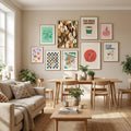 Mosaic Leafs Poster – poster och konsttryck
