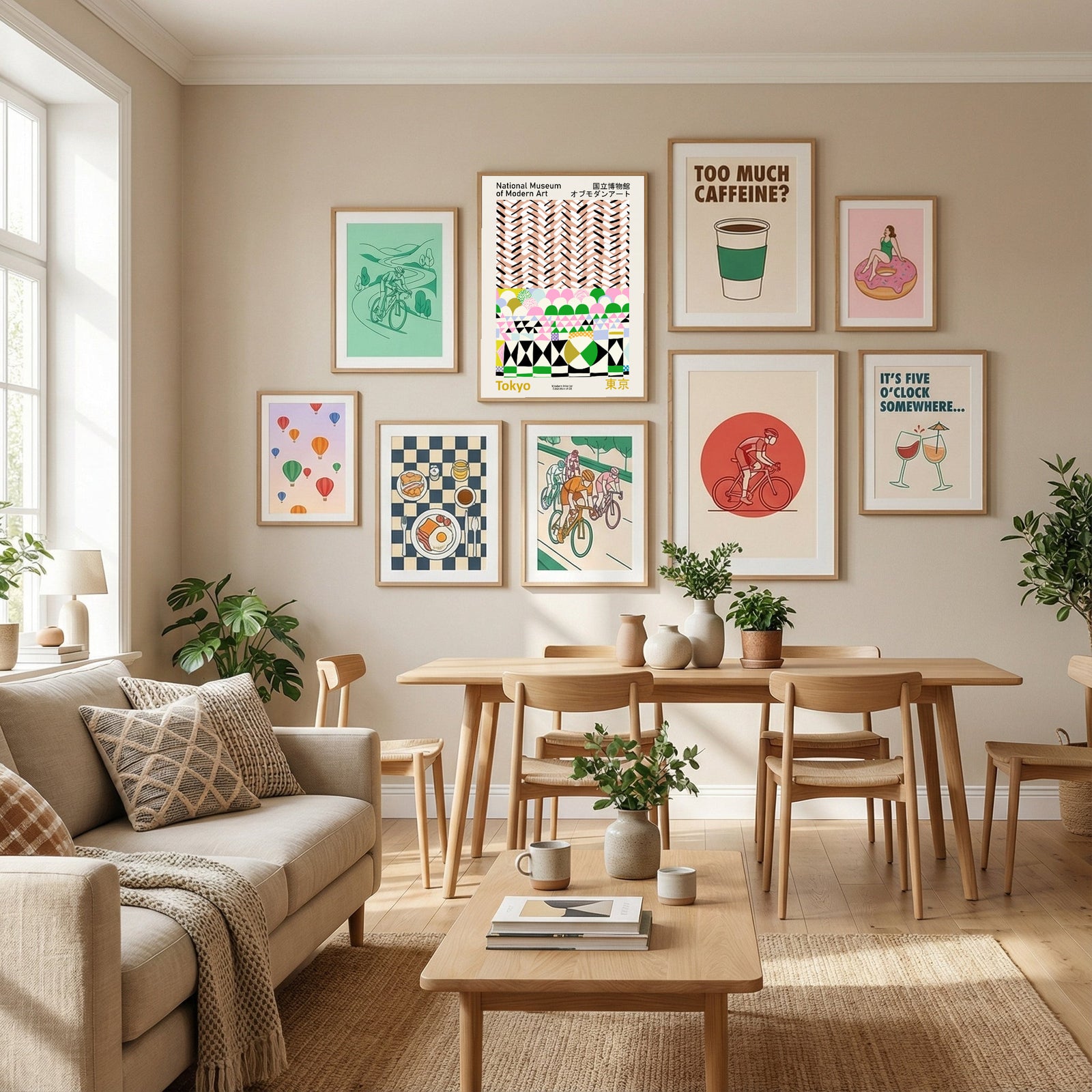 National Museum  of Modern Art Tokyo Poster by Annick in Define Your Sanctuary gallery wall