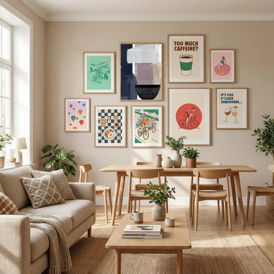 Poster Navy Shapes No2 – poster e stampa artistica