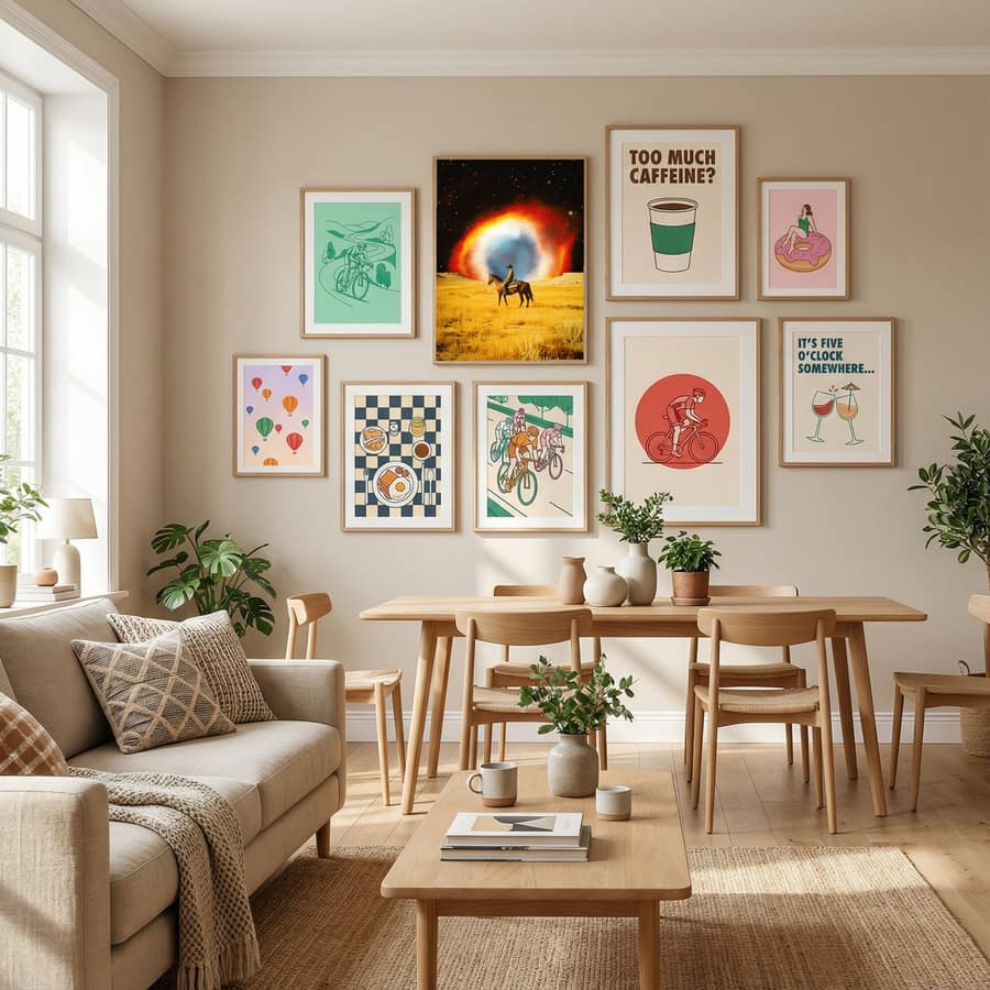 Nebula Cowboy Poster by Taudalpoi in Define Your Sanctuary gallery wall