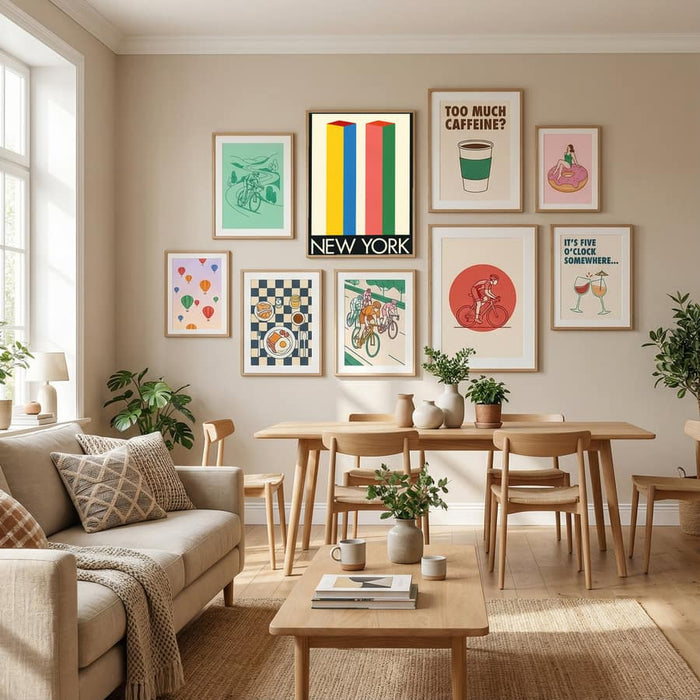 New York Twin Towers Poster – poster and art print