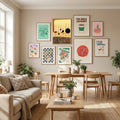 Now Complete 4. Poster by Petr Strnad in Define Your Sanctuary gallery wall