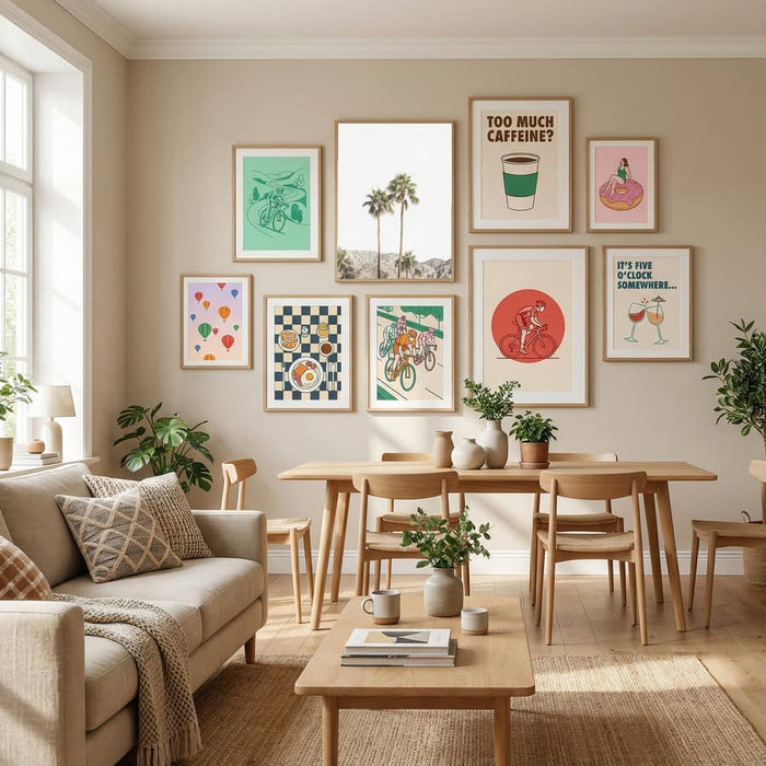 Póster Palm Springs Palms – póster e impresión artística