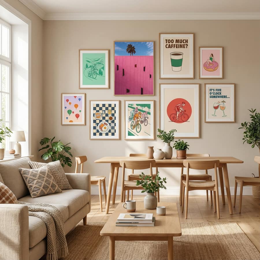 Palm Springs Vibes III Poster by Bethany Young in Define Your Sanctuary gallery wall