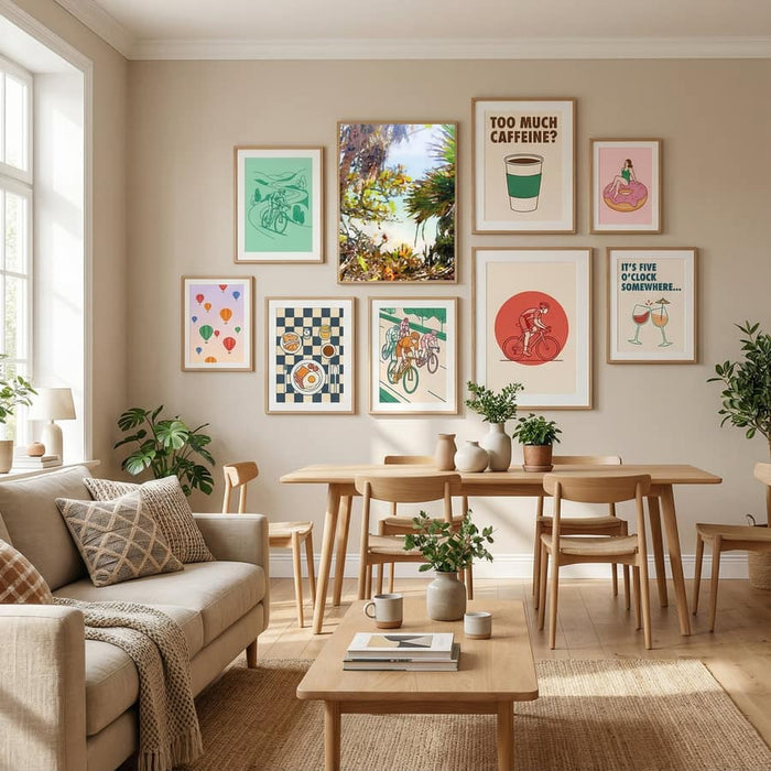 Palms In The Sky Poster – poster och konsttryck
