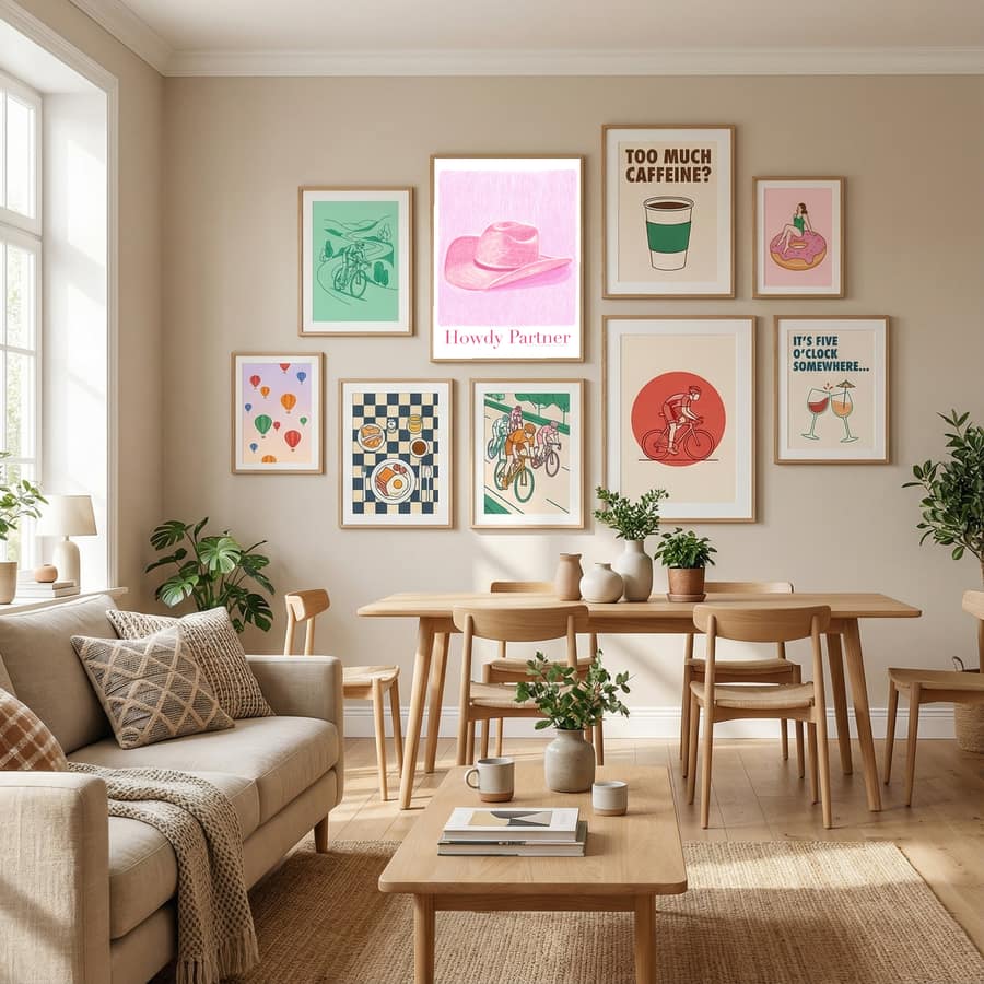P&c Howdypartner Copy Poster – plakat og kunsttryk